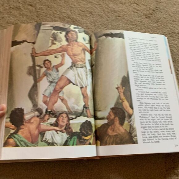 The Golden Children’s Bible 1993 Colorful Illustrated Old And New Testament - Picture 7 of 12